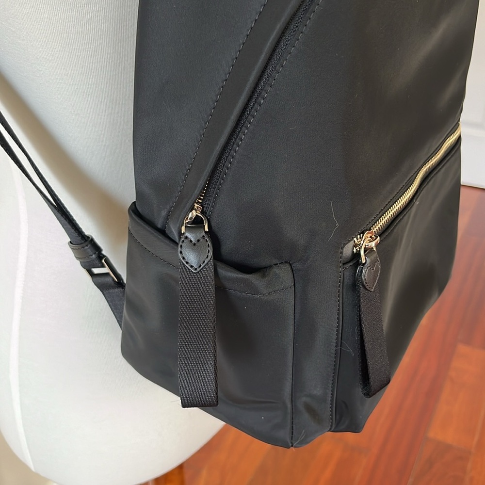 kate spade Black Nylon Backpack with Gold Hardware - Picture 4 of 13